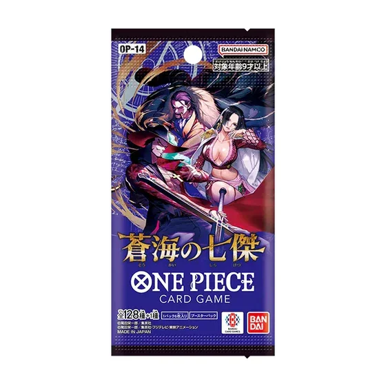 One Piece Card Game The Azure Sea's Seven (OP14) Japanese - 1 Booster
